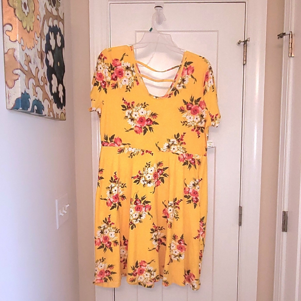 Bobbie Brooks Plus Size Dress, 1X, NWT